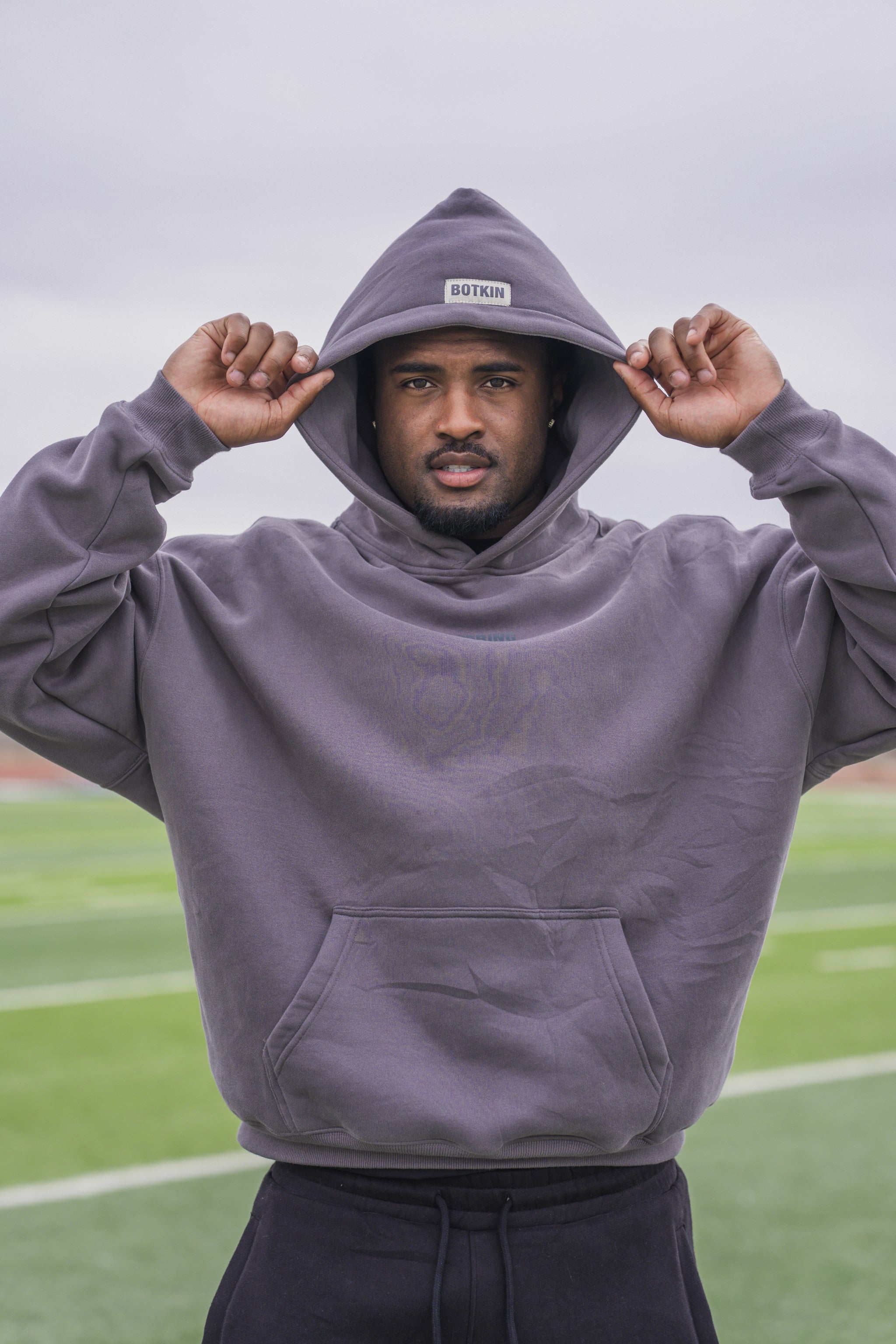 Tampering Hoodie - Stealth Shadow view 1