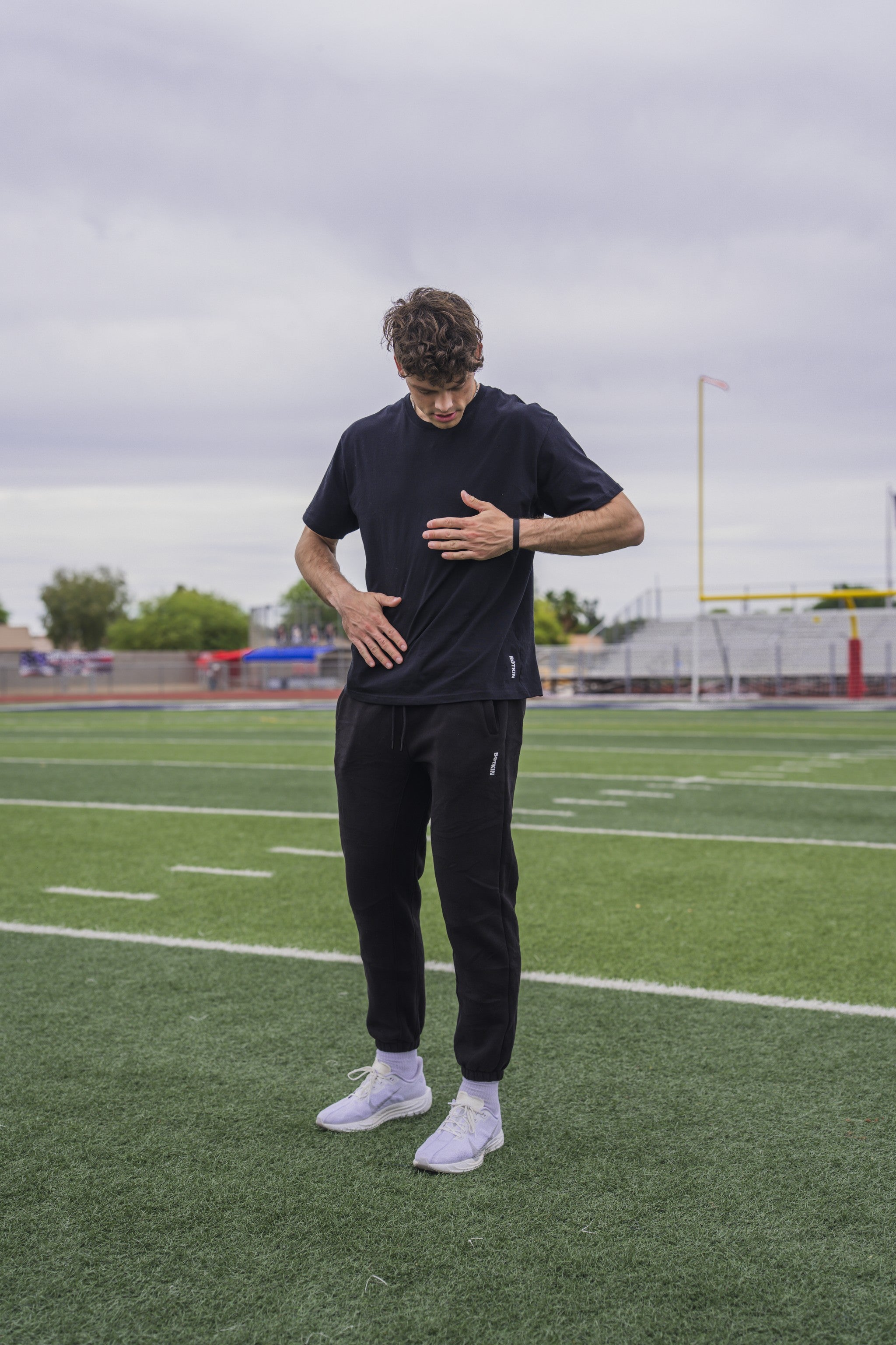Botkin Essential Tee - Black lifestyle view
