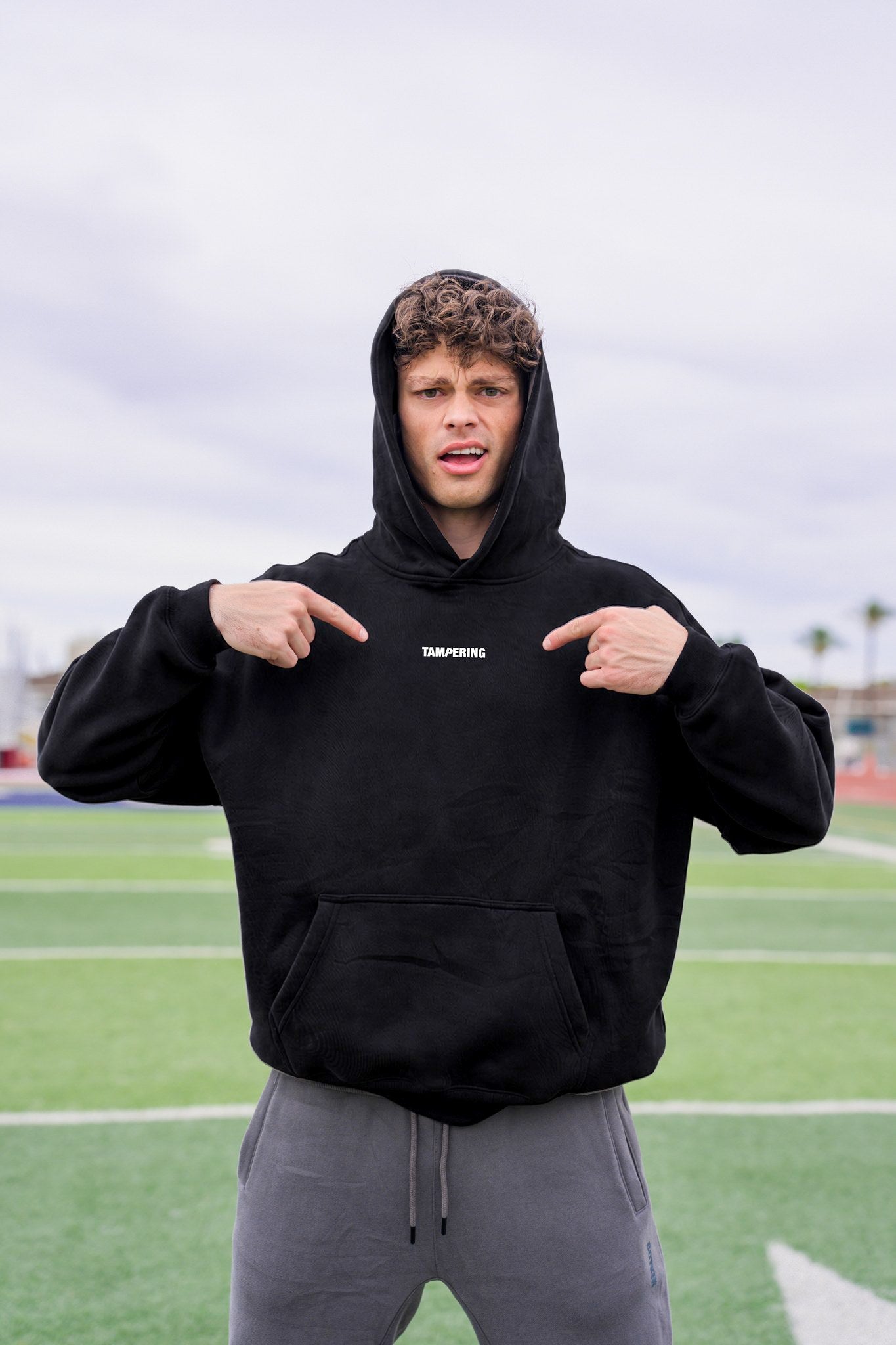 Tampering Hoodie - Black